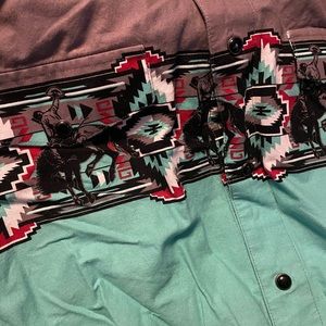 Panhandle button down